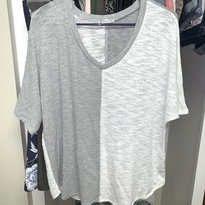 Color-block shirt